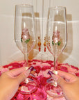 Crystal Rose Glass