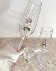 Crystal Rose Glass